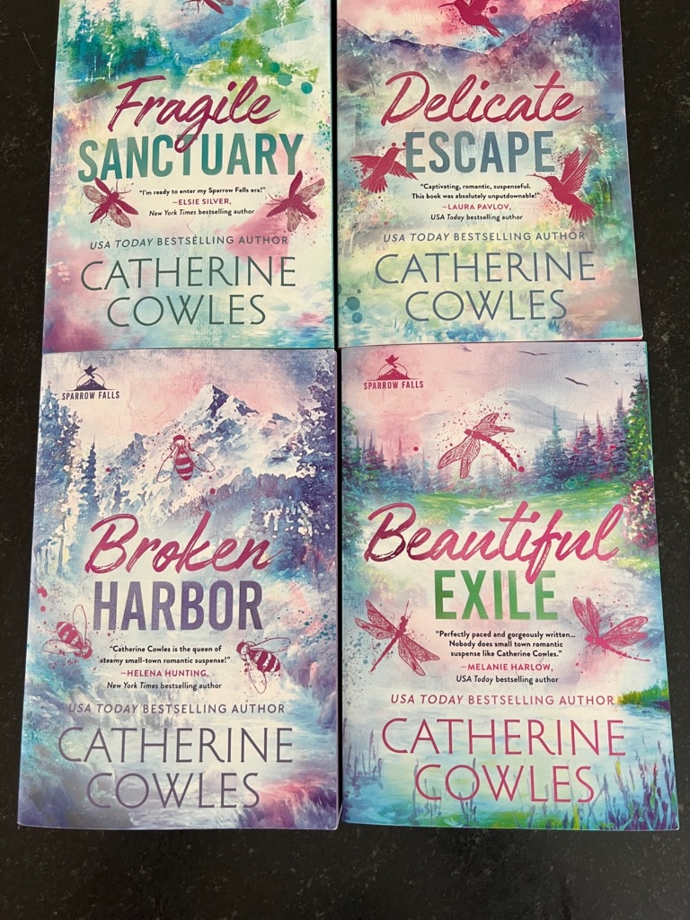 Sparrow Falls Series by Catherine Cowles: Fragile Sanctuary…